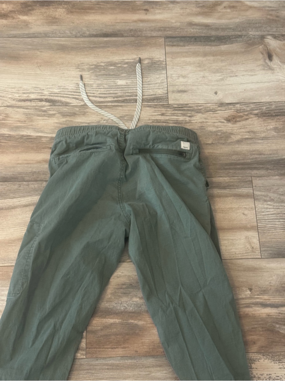 Vuori Ripstop Pants olive green Size XS Tapered Leg - Picture 6 of 11